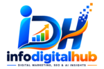 InfoDigitalHub digital marketing SEO and AI logo